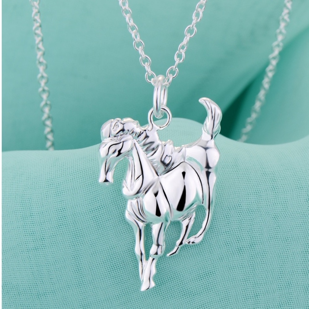 Horse Pendant Necklace